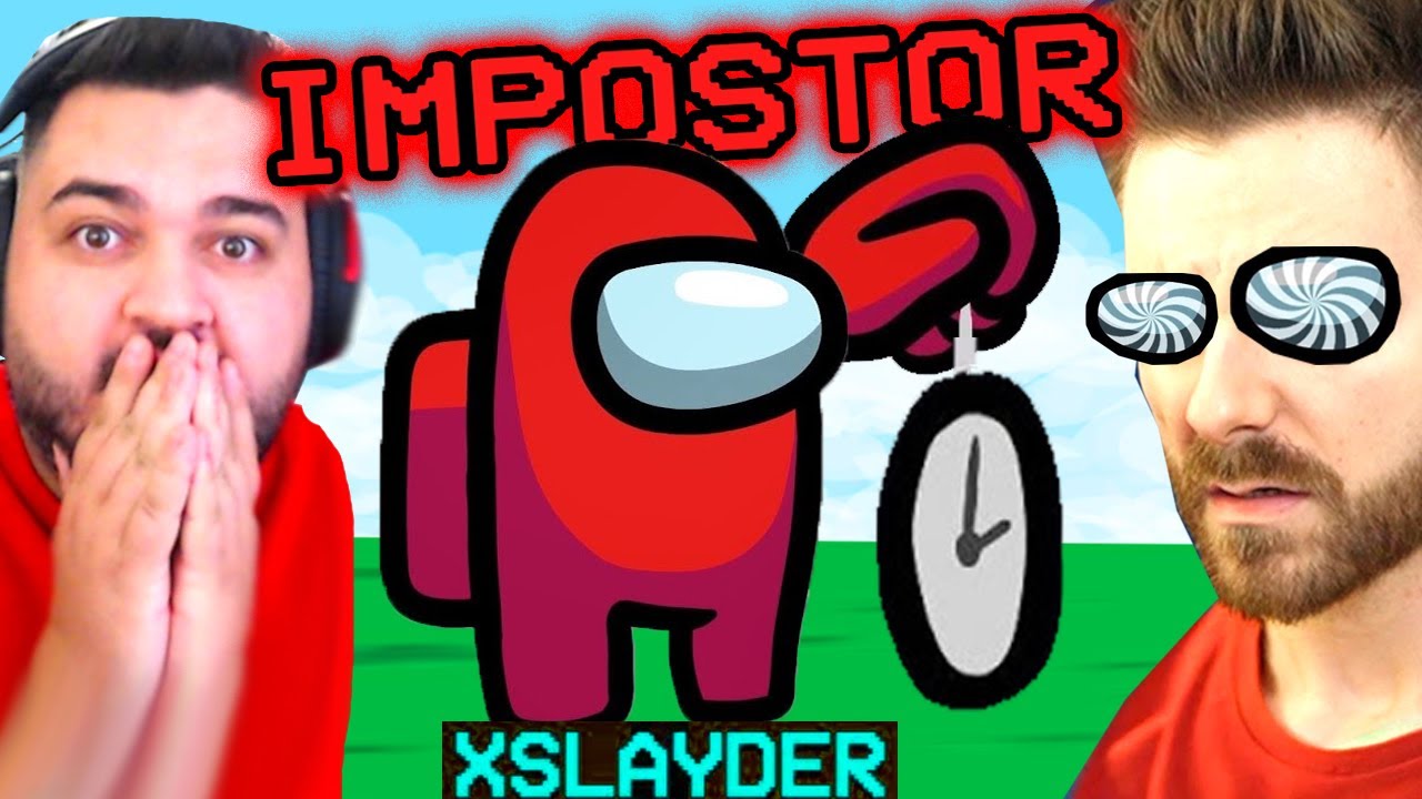 xSlayder,Malakay si iRaphahell Impostori vs Youtuberi in Among Us!