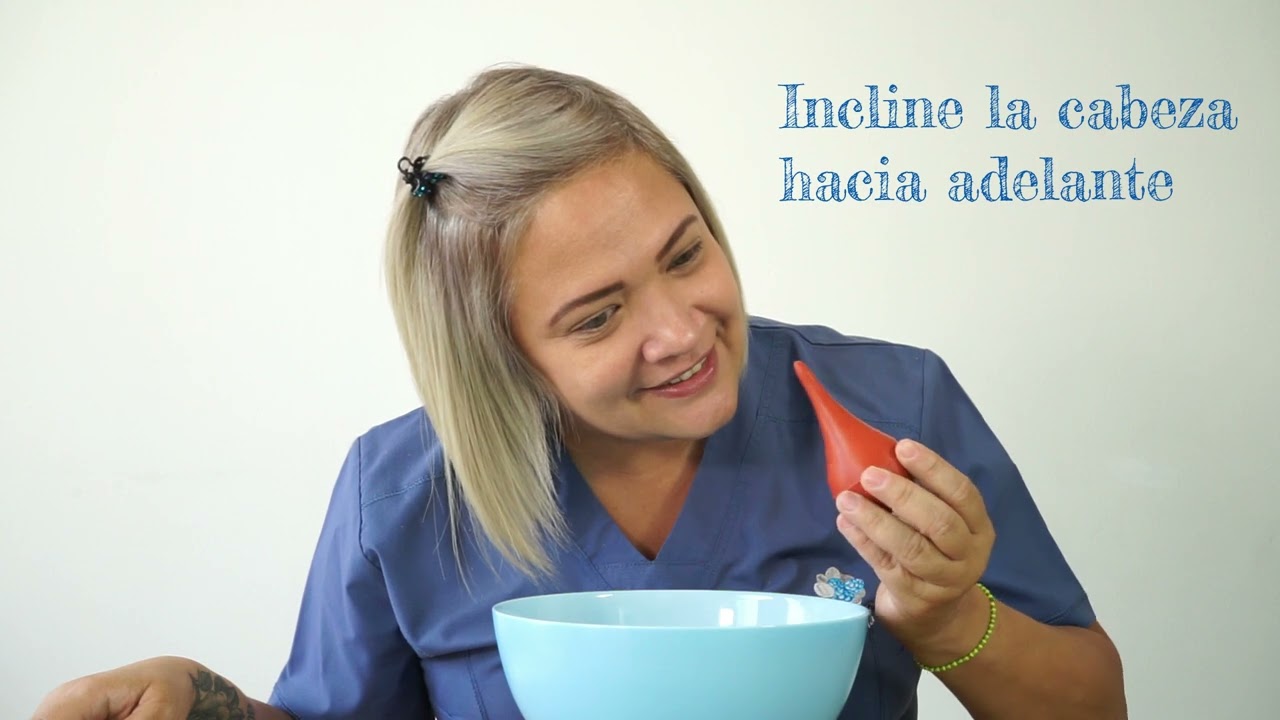 Limpiar la Nariz: &iquest;C&oacute;mo hacer un Lavado Nasal?