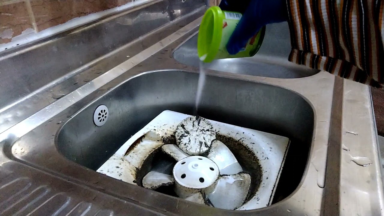 طريقه تنظيف مروحه الشفط بمكونين  بكل سهوله