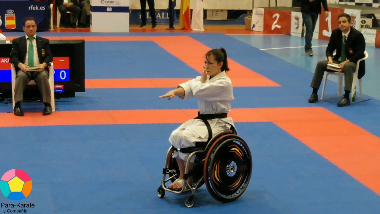 Parakarate: Isabel Fernández #parakarate #parakaratees