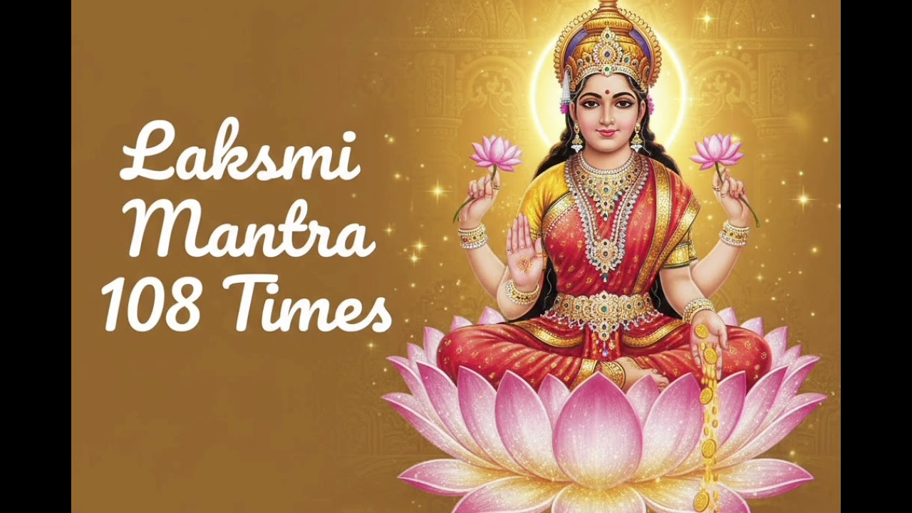  Lakshmi Mantra 108 Times …  | Lakshmi Bhajan | Man ki santi Devotional Song 2025 | Mahalakshmi