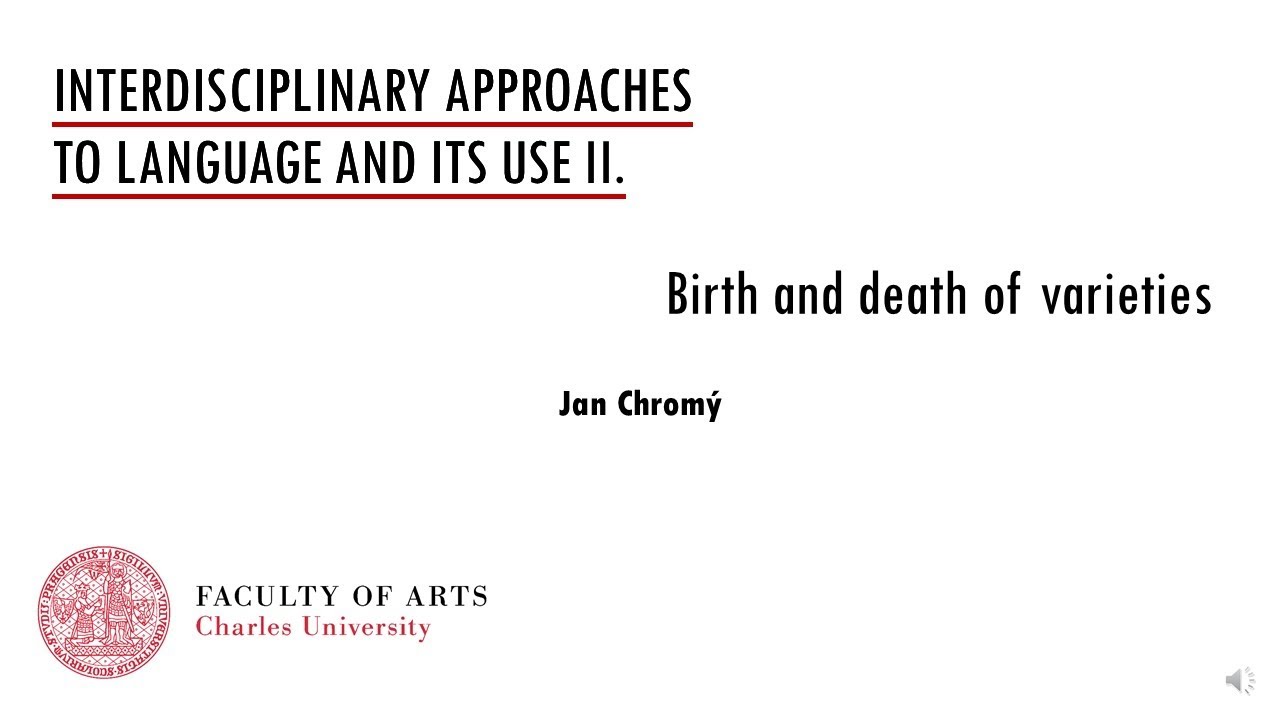 Approaches II: 06h Birth and death of varieties