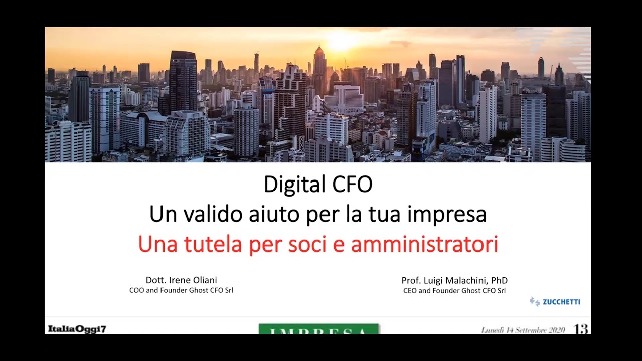 Presentazione Zucchetti DigitalCFO