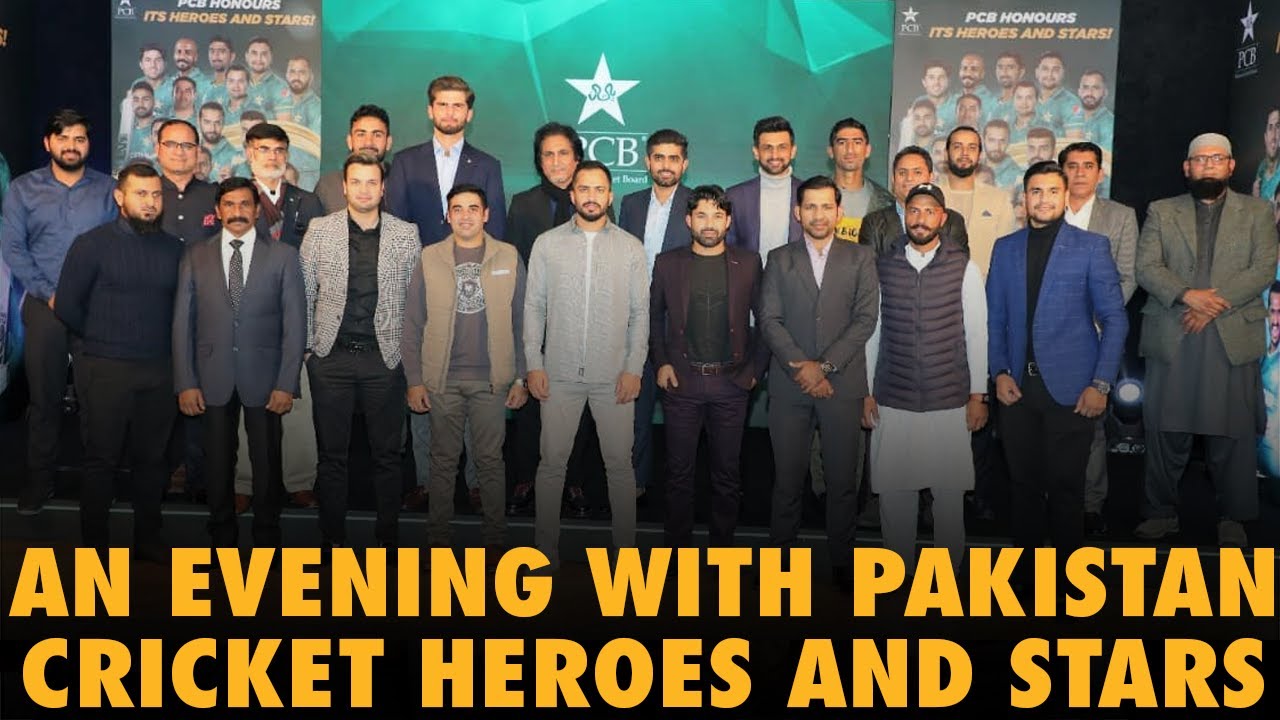 An Evening With Pakistan Cricket Heroes and Stars | Full Show | PCB | MA2L