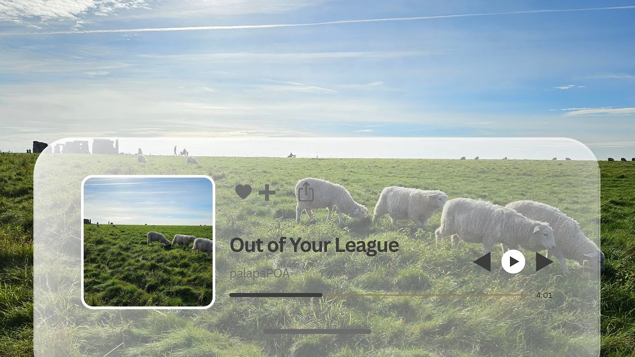 palapaPOA - Out of Your League | Lyrics Video