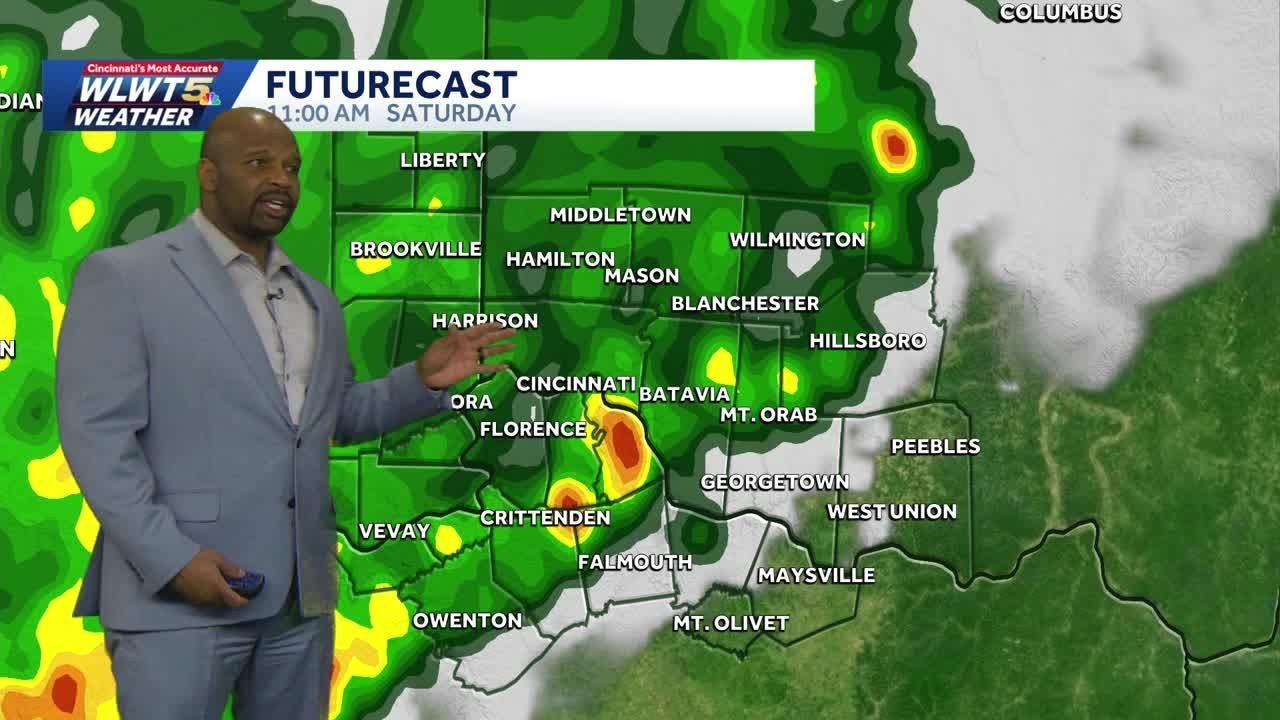 Tracking chance for strong to severe storms on Saturday