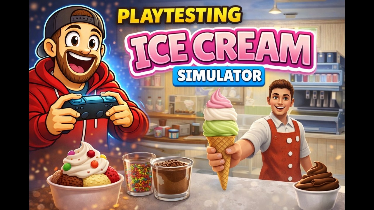 ТЕСТИРОВАНИЕ ИГРЫ Ice Cream Simulator - Создайте мороженое своей мечты!