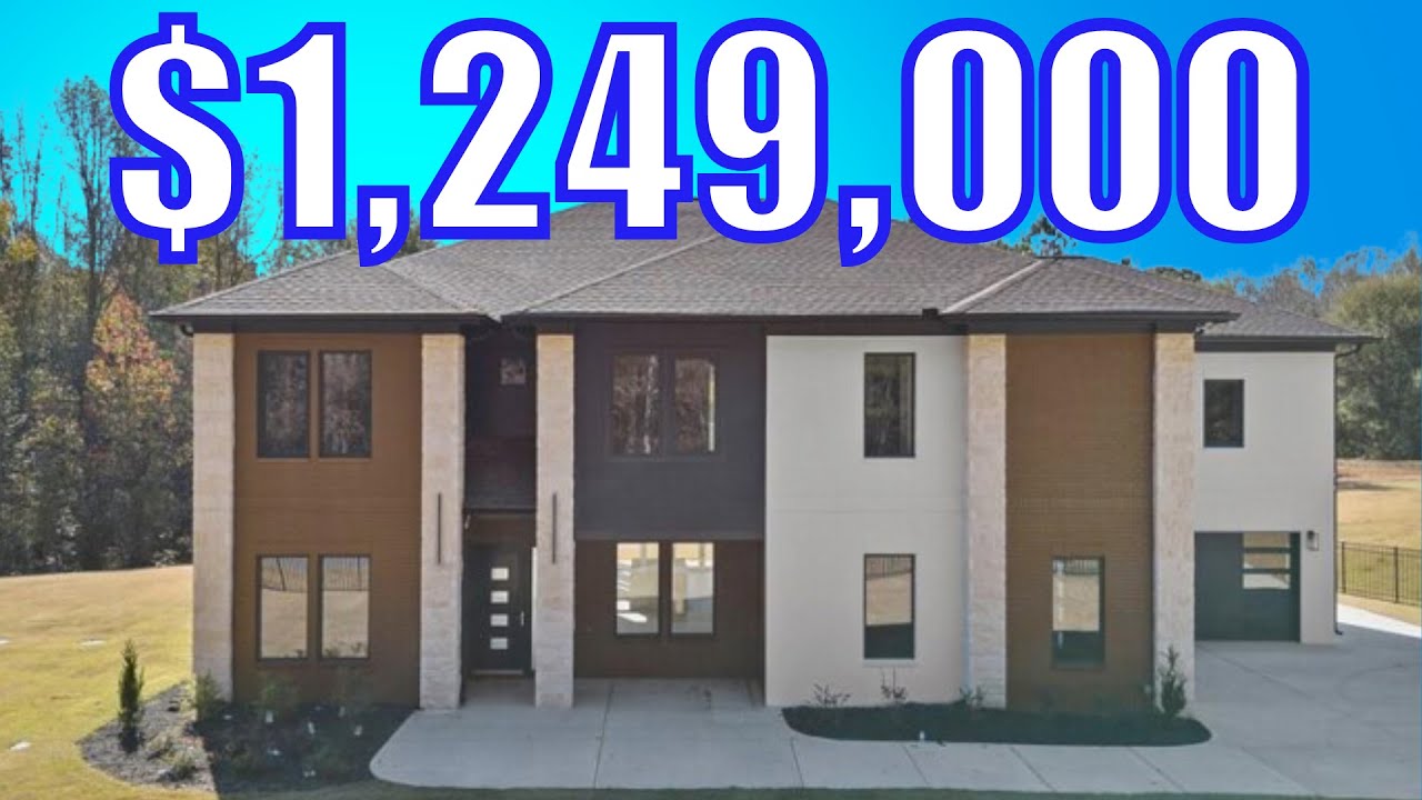 Touring a $1,249,000 Modern Home in Dacula GA | Gwinnett County Homes | Atlanta GA Real Estate