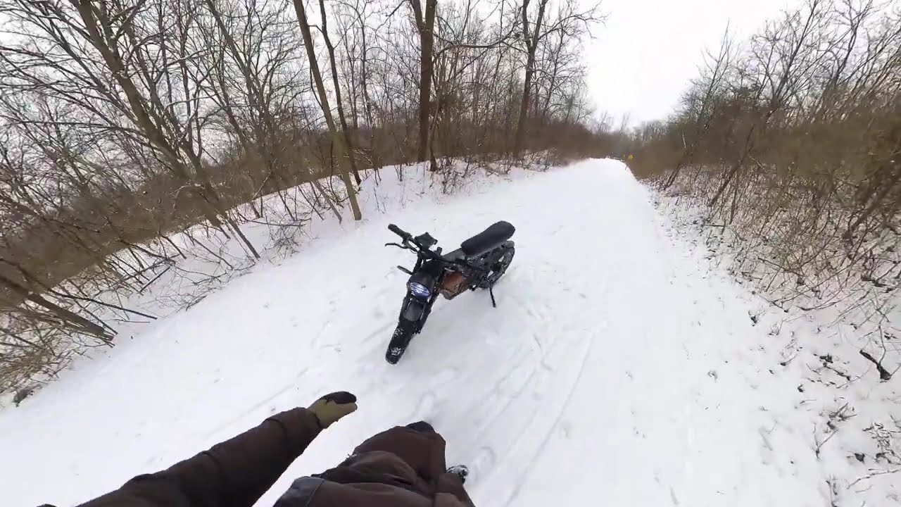Smartravel ST201 Raptor Review | Ebikes in Winter | Ebikes on Snow | Ebike Review
