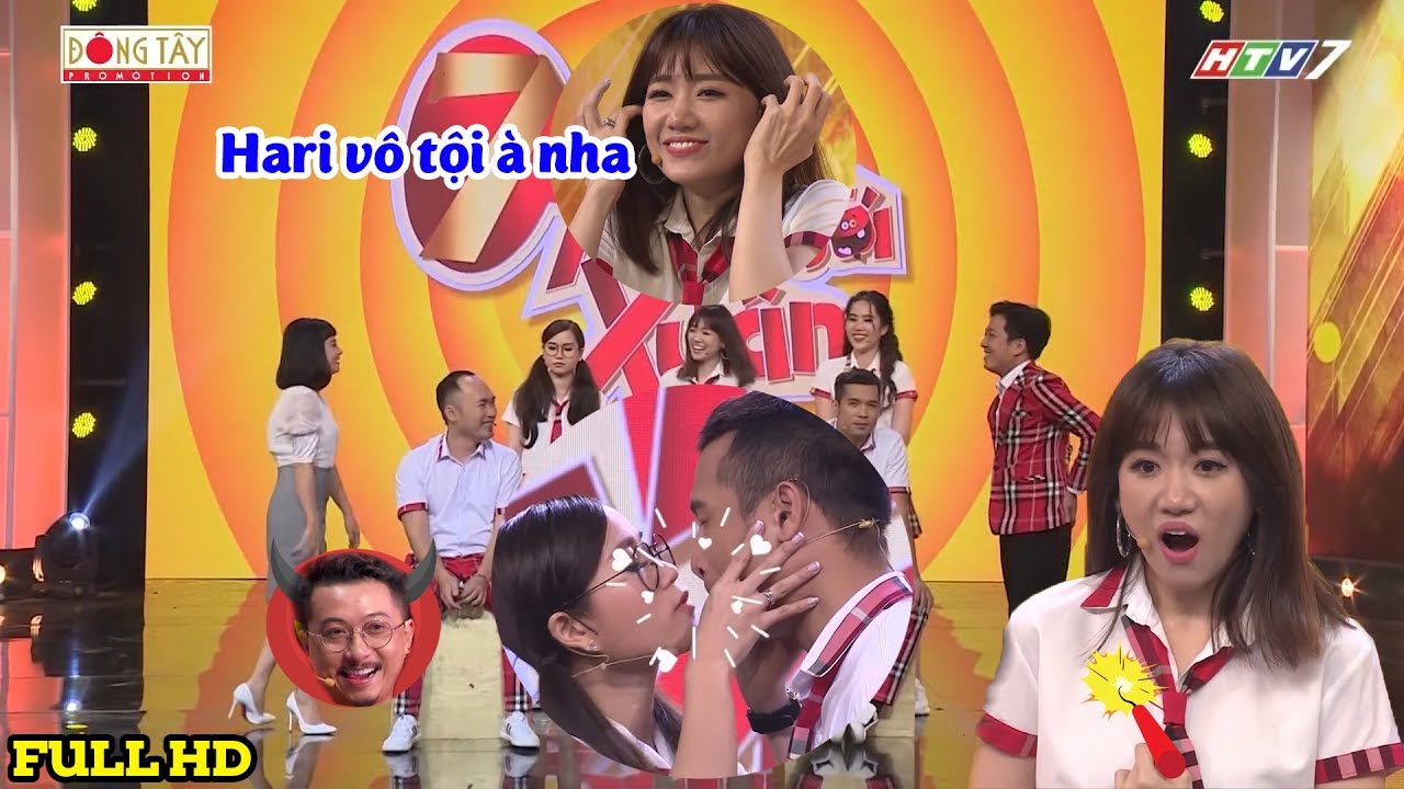 HARI WON CANH ME "ĐỐT NHÀ" LÂM VỸ DẠ, NAM EM "BỊ ĐÁNH" TƠI BỜI HOA LÁ | 7 NỤ CƯỜI XUÂN