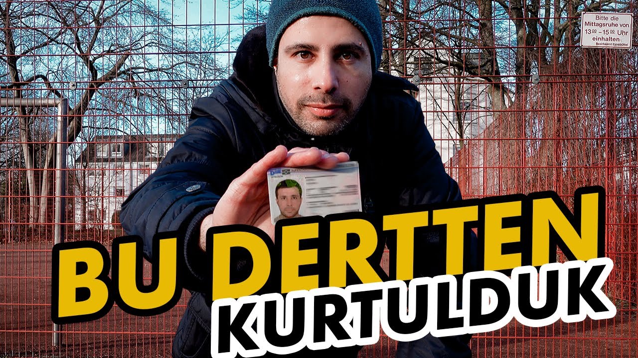 ALMANYA'DA SÜRESİZ OTURUMUMU NİHAYET ALDIM