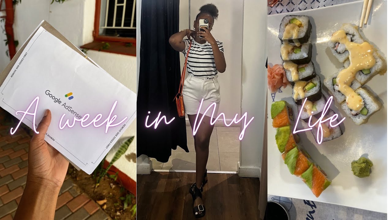 VLOG: A LONG week in my life.|| Finally getting paid || Solo Sushi date || #foryou #vlog #life