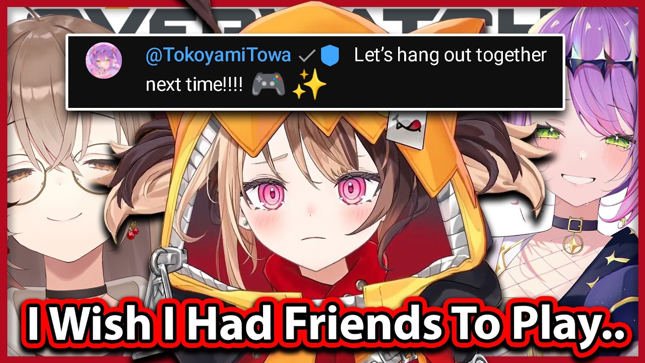 Gigi Really Wants To Play Overwatch With Friends, Just Like Mumei and Towa 【HOLOEN】