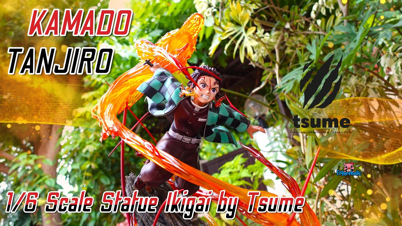 [Figureholic] 4k ☀️ Kamado Tanjiro 1/6 Scale Licensed Statue Ikigai by Tsume Art | Demon Slayer