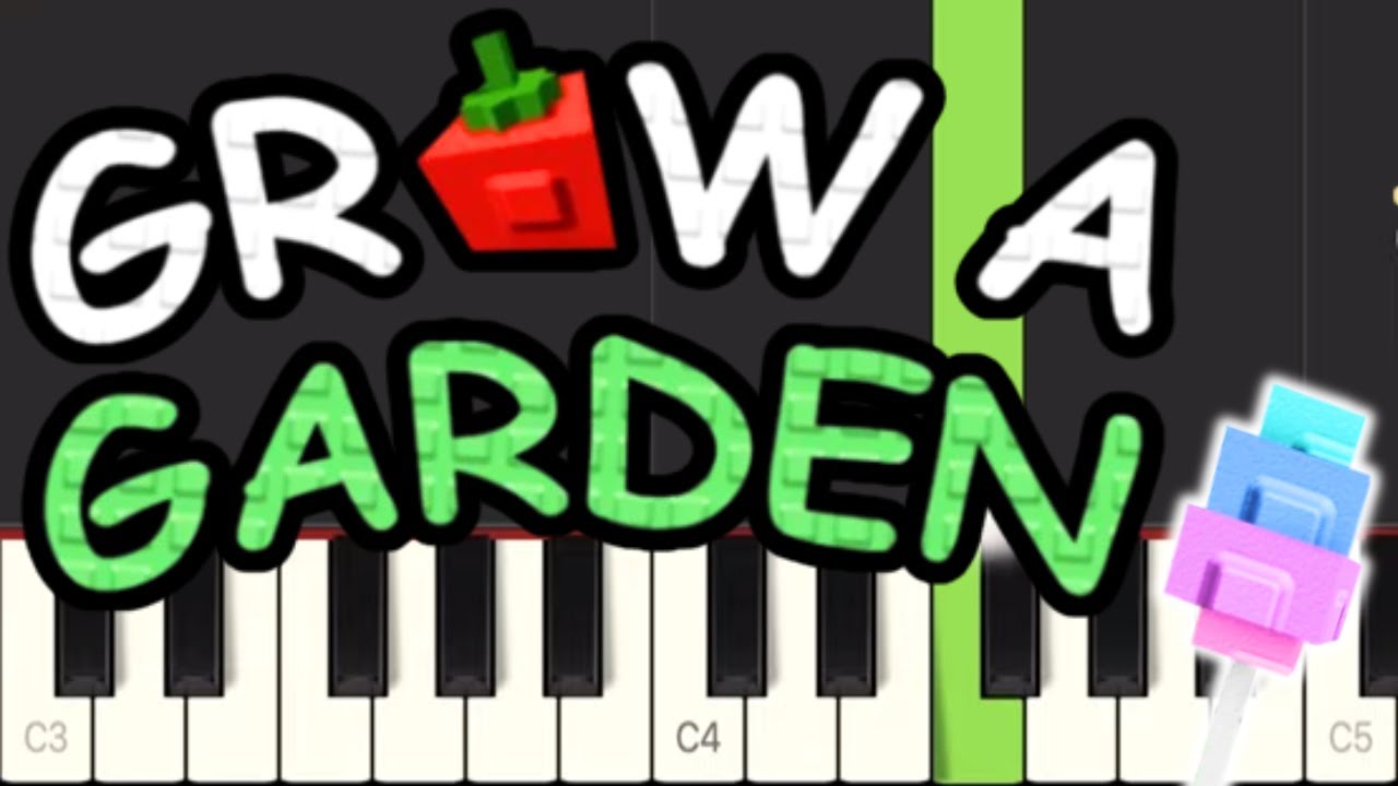 Roblox Grow A Garden OST Themes on Piano