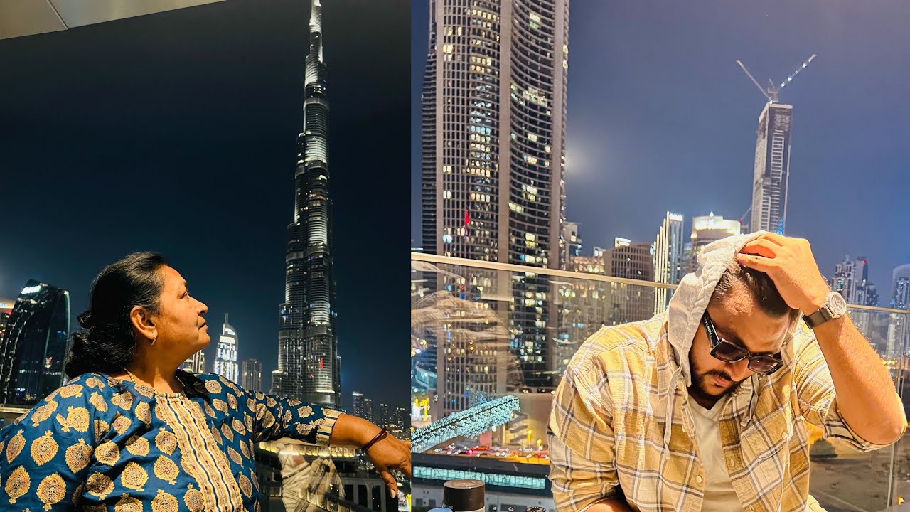 We Stayed in Most Luxurious Hotel in Dubai || Yaha se milta hai Burj Khalifa ka Best View 😀