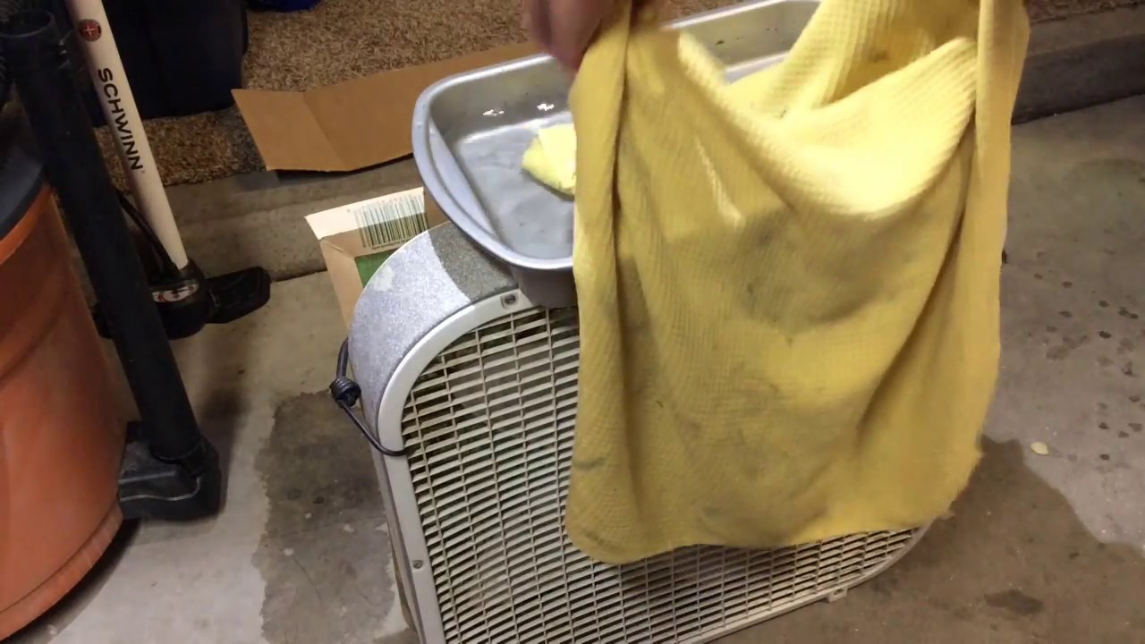 #1 beat the heat tip DIY Evap Cooler Box Fan Hack
