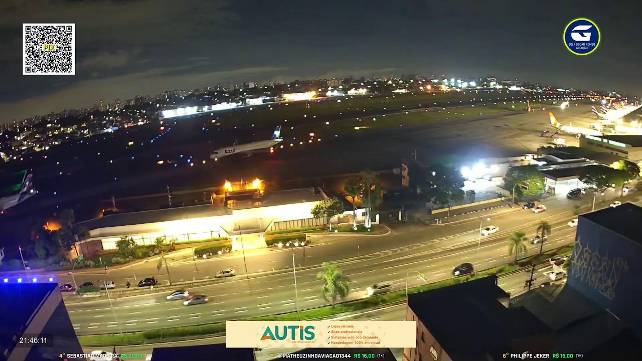 SBSP LIVE #3 - Aeroporto de São Paulo AO VIVO - CGH Airport - 06/02 Manhã