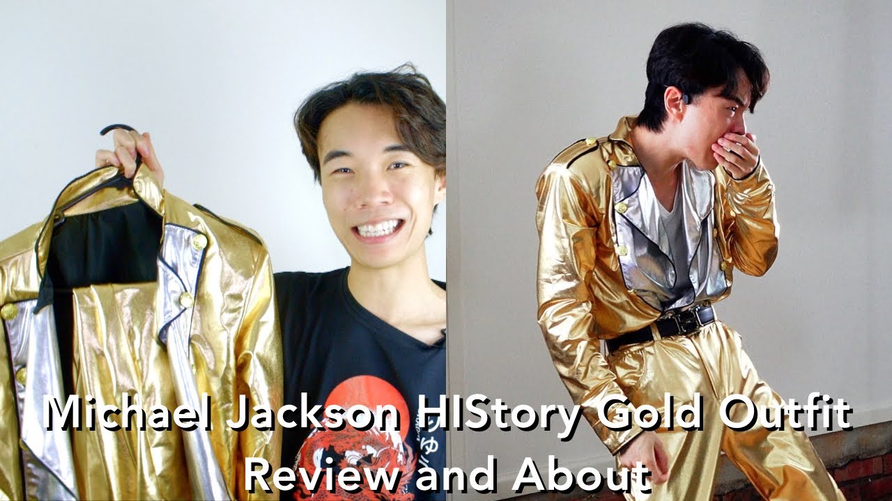 Michael Jackson HIStory Gold Outfit Review and About