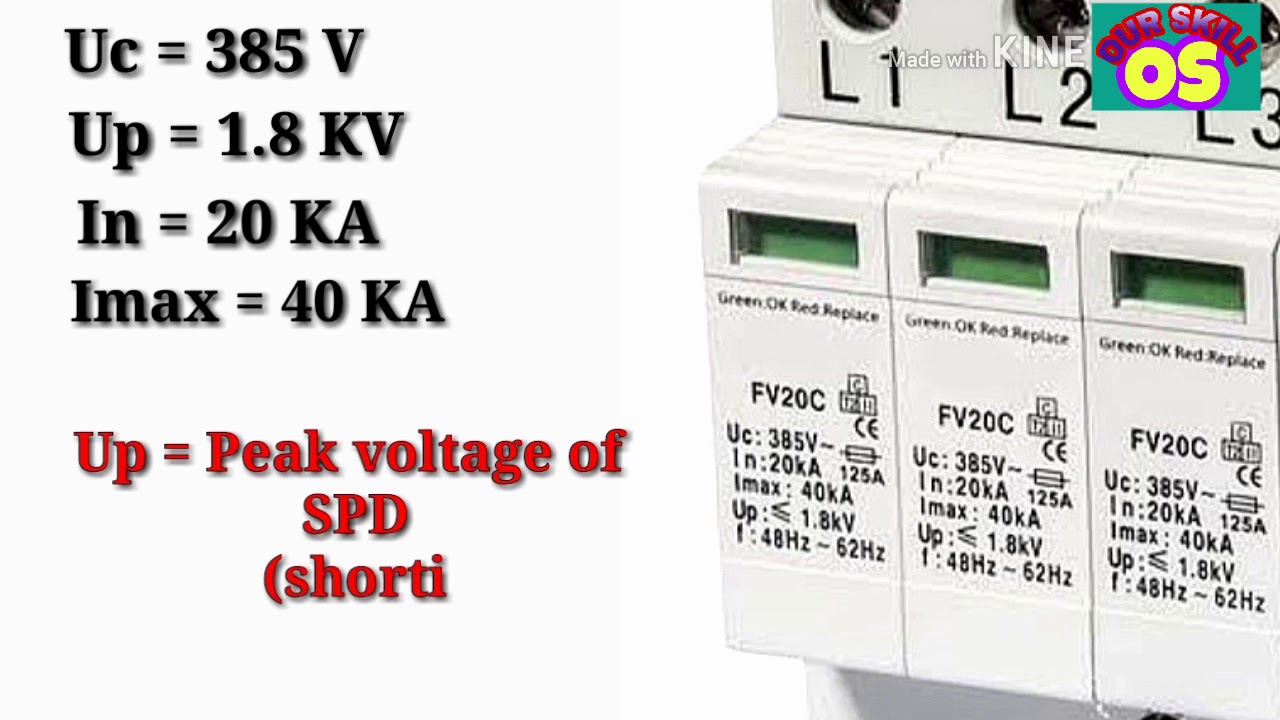 What is SPD Rating? || Our Skill || Surge Protection Device's Rating in hindi