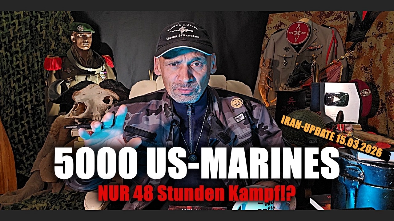 US-BODENTRUPPEN AUF INSEL CHARG? Das Iran-Update am 15.03.2026