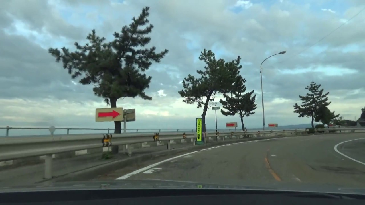 [車載動画2018-09-02]国道160号「七尾市→氷見市」