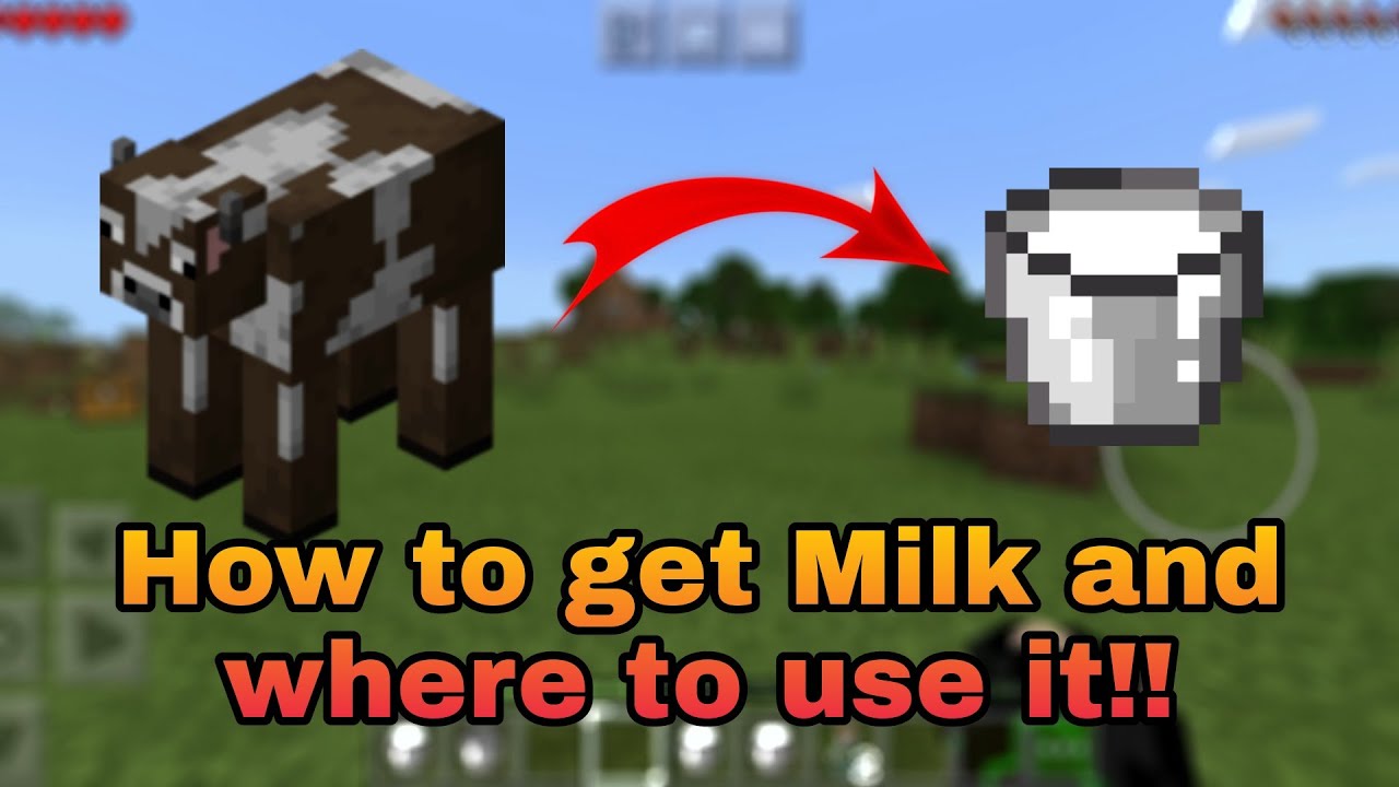 Как получить молоко и как его использовать в Minecraft! | Подробное объяснение | Шаг за шагом | П...