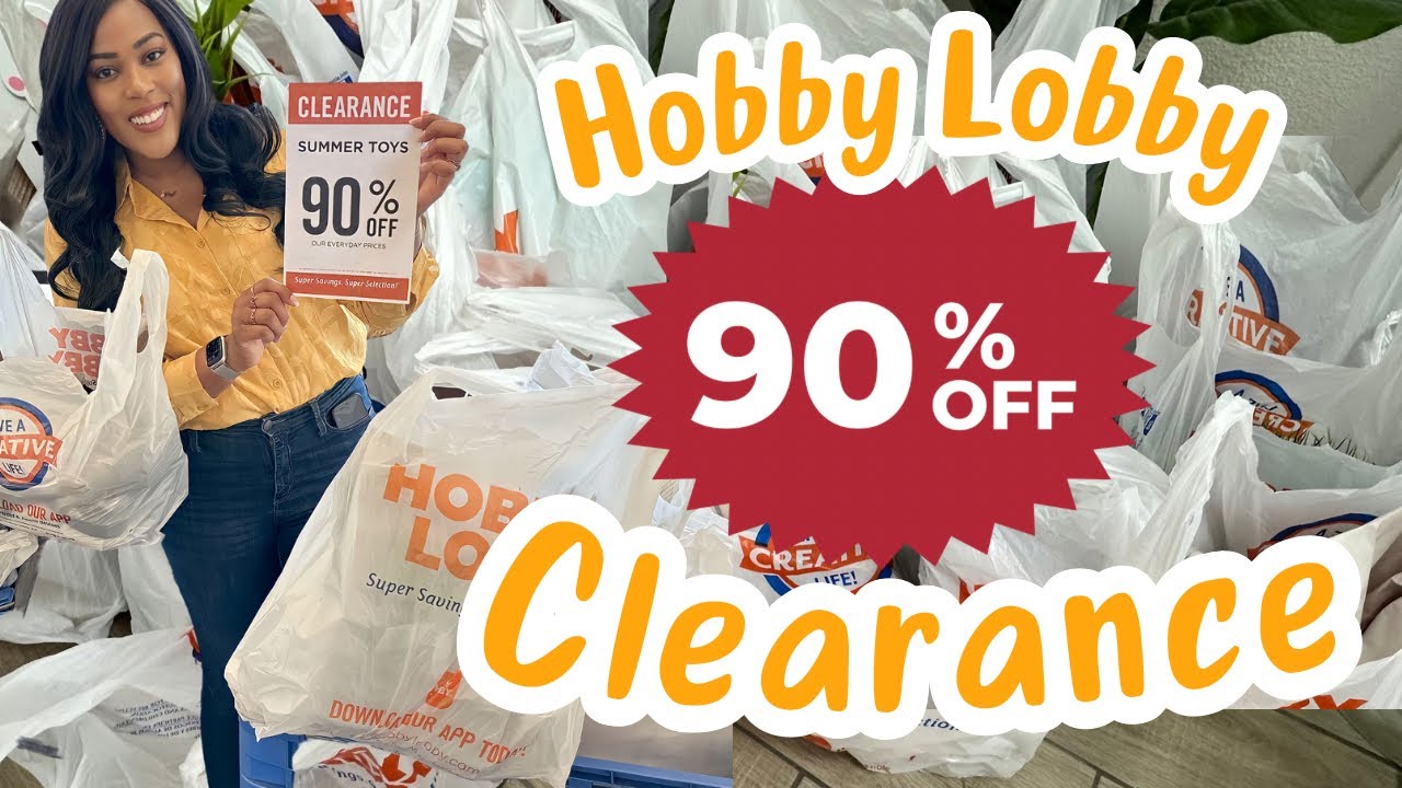 HURRY! 90% OFF CLEARANCE AT HOBBY LOBBY! FALL DECOR & MORE!