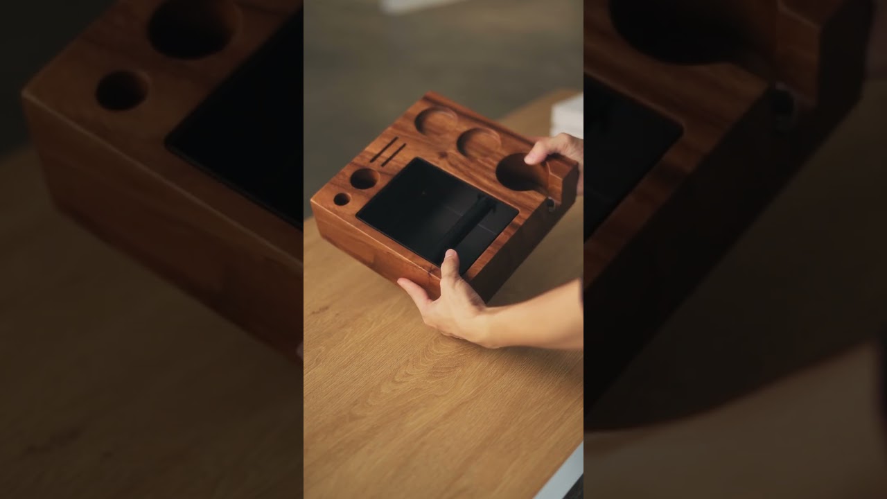 Unbox Espresso Coffee Organizer Box For Barista