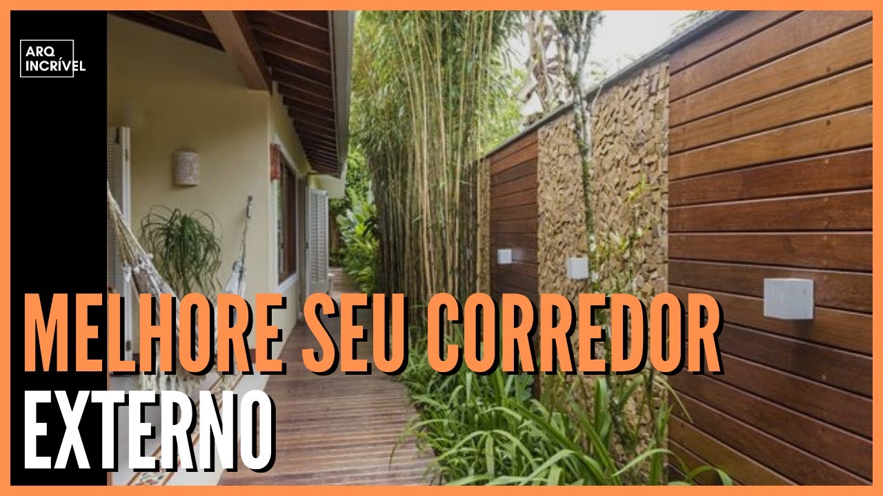 7 Modelos Atuais de DECORA&Ccedil;&Atilde;O l corredor externo l [Inspire se]