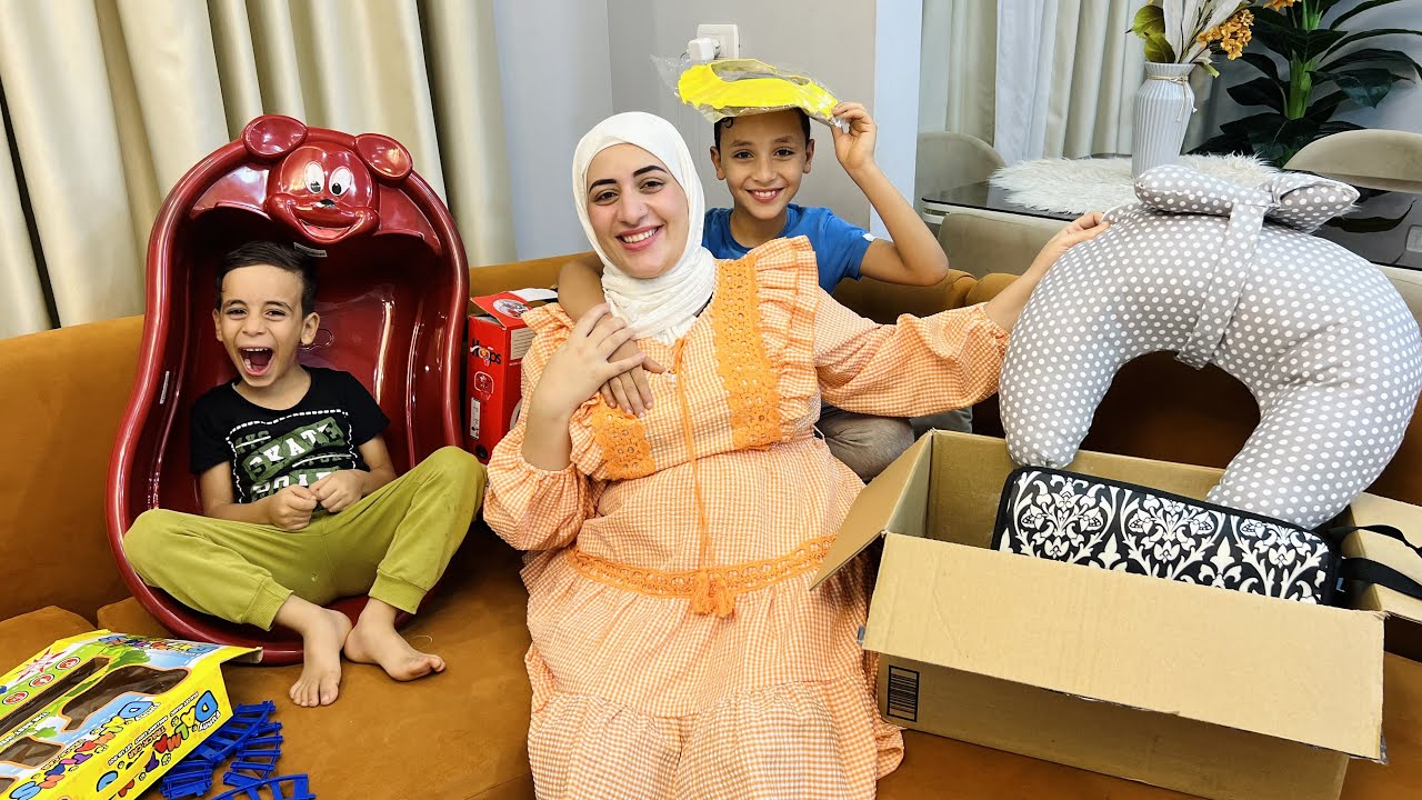 وأخيرااااً مشتريات البيبى👼اللى هيدلع أخر دلع👩‍🍼ورد فعل ولادى🙆‍♀️اللى كنت خايفه منه حصل ياجدعان😂