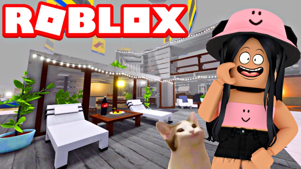 VUELVO A 3008 Y CONSTRUYO UNA CASA AESTHETIC 😘 / MICHI ROBLOX