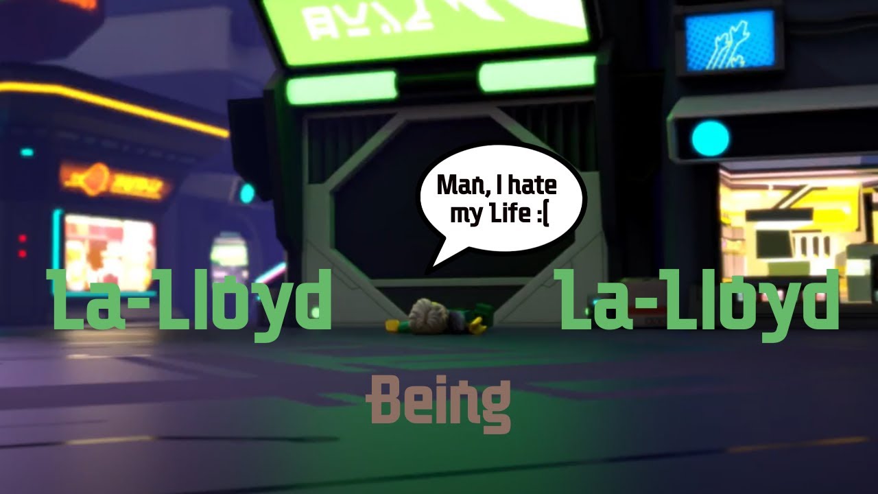 Ninjago: La-Lloyd being La-Lloyd for 2mins