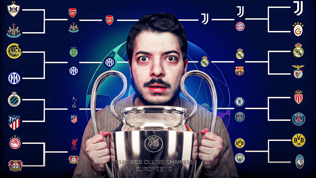 ‏خليت اللعبة تتوقع الفائز بدوري أبطال أوروبا هذا الموسم (الفائز صدمة!!😨)