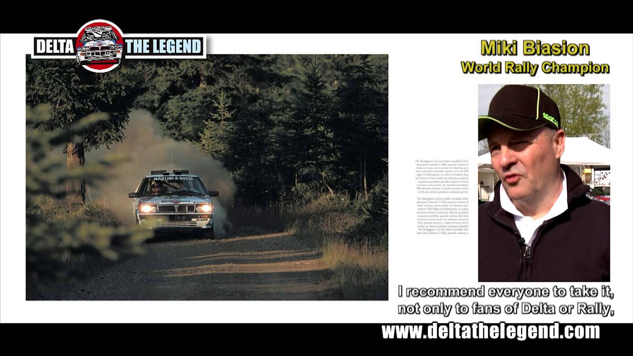 DELTA THE LEGEND - Three witnesses: Giuseppe Cantoni, Miki Biasion, Cesare Fiorio
