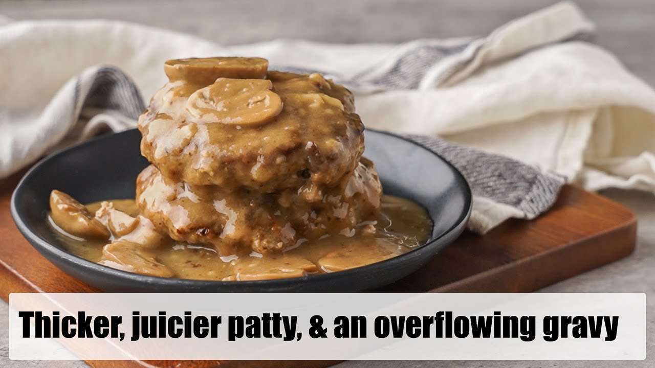 Jollibee Burger Steak HACK! | Riverten Kitchen