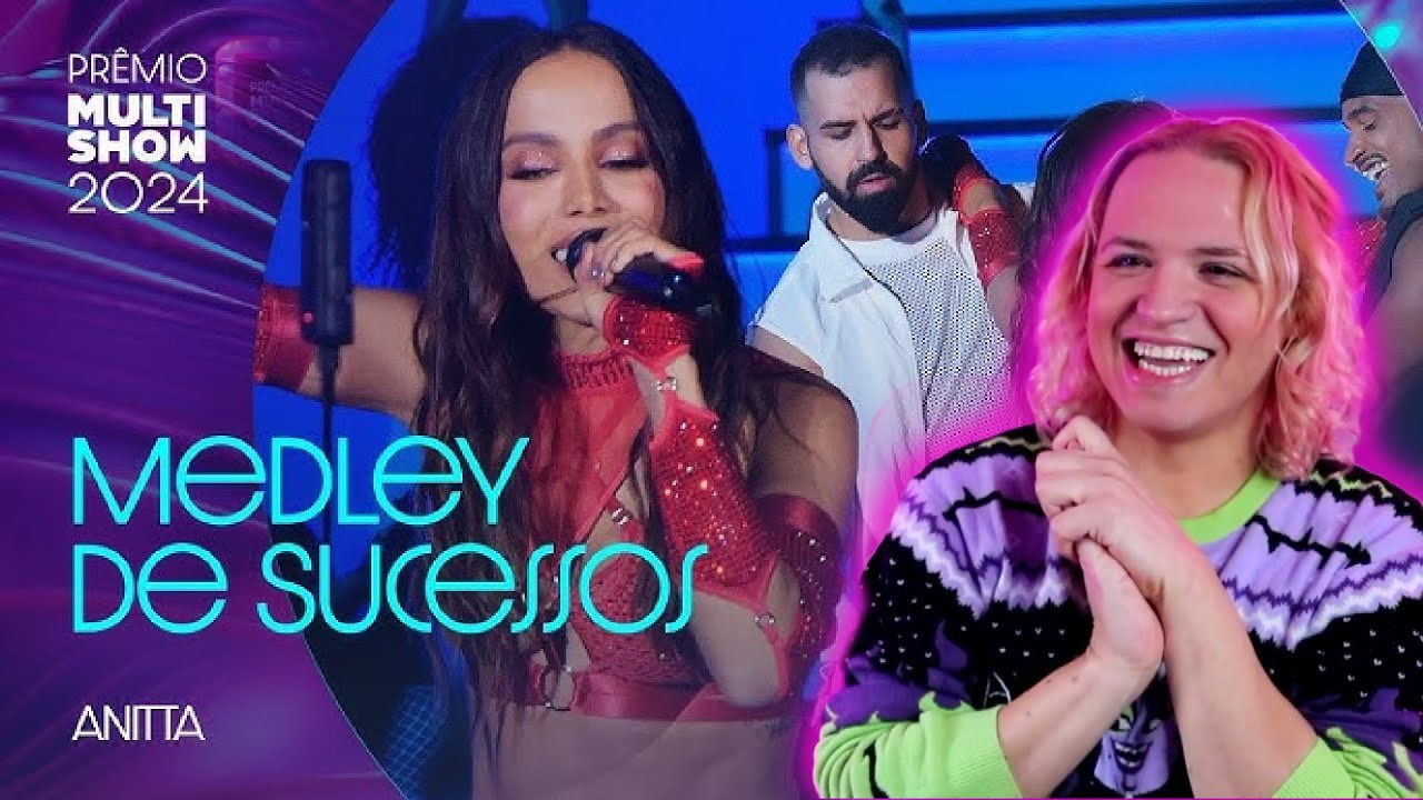 Anitta - São Paulo, Lose Ya Breath, Savage Funk, Menina Má e mais | Prêmio Multishow 2024 REACTION