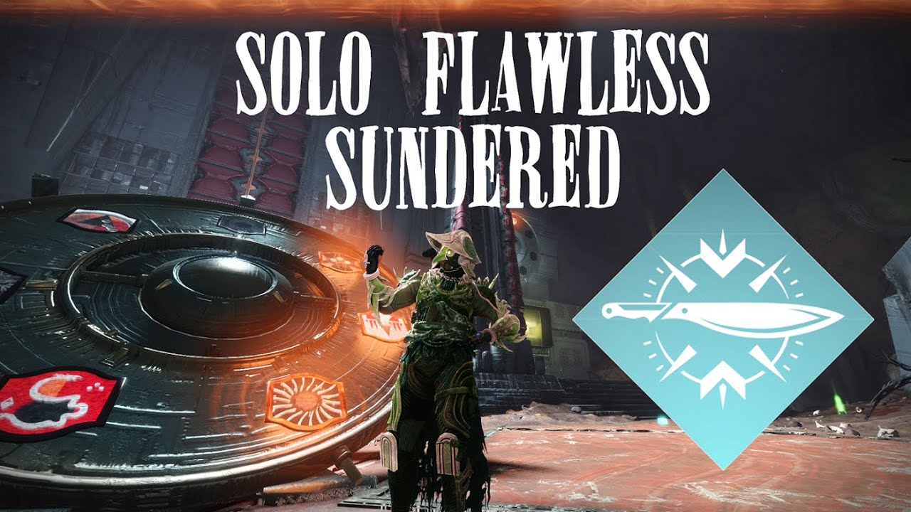 Solo Flawless Sundered Doctrine on Hunter (Edge of Fate)