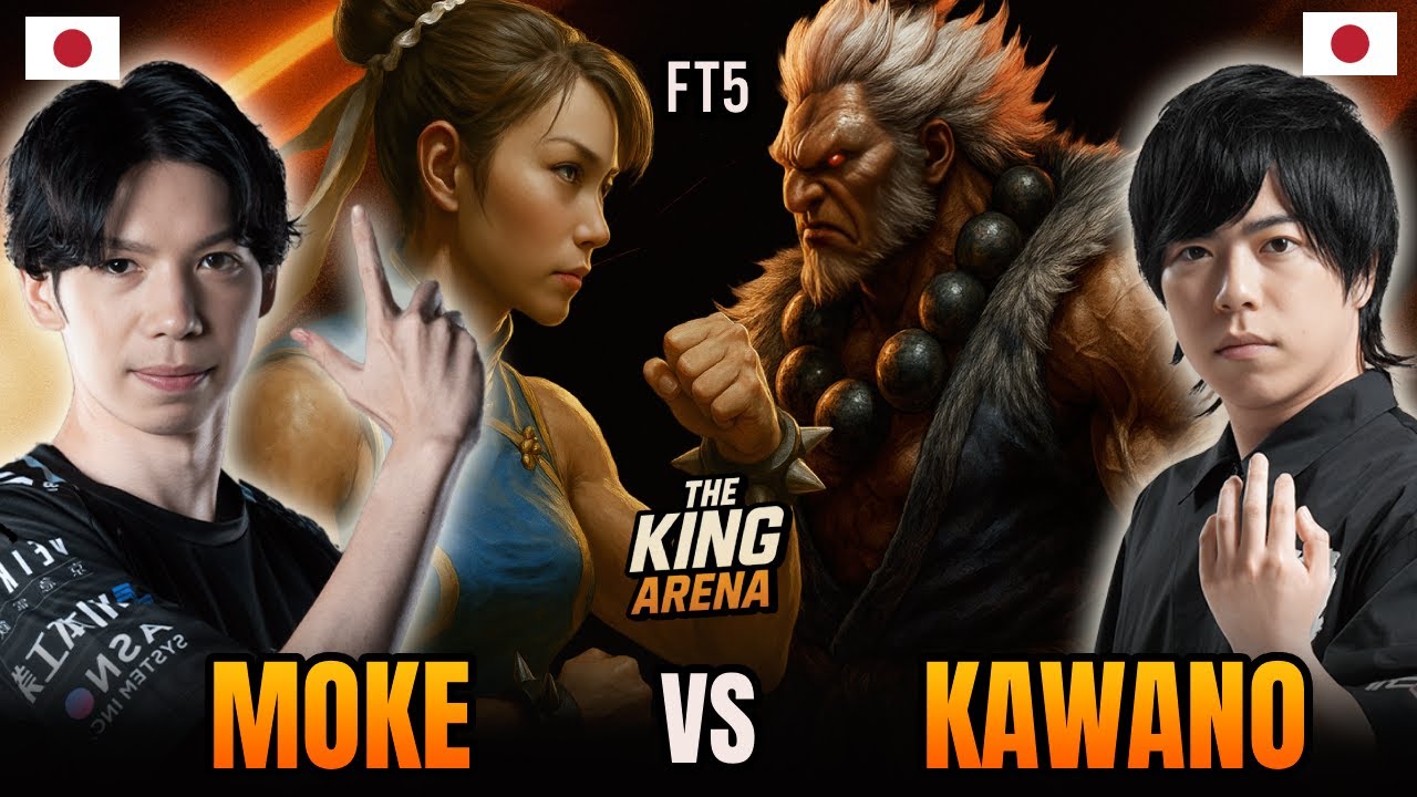 🔥 INSANE FT5 ▰ MOKE (Chun-li) vs KAWANO (Akuma) ▰ Street Fighter 6 | High-Level Set 🔥