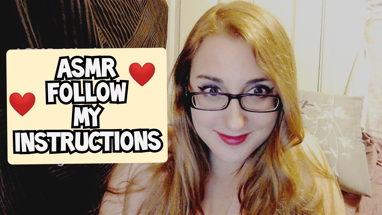 ASMR Follow My Instructions for #Sleep ~ Assertive Talking ASMR with Hand Movements