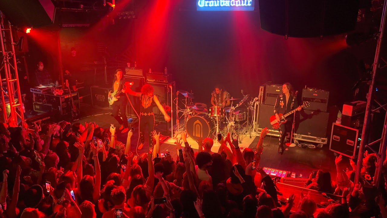 Greta Van Fleet Live @ The troubadour 10/24/21 special intimate show  intro