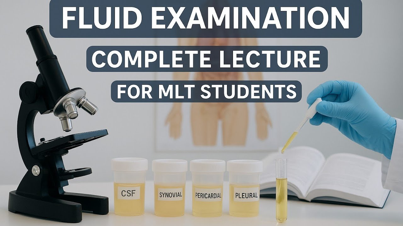  Fluid Examination | Complete Lecture for MLT Students
