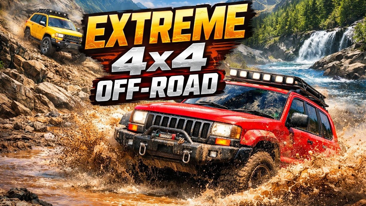 Extreme 4x4 Off-Road Adventure Game 🚙 | Hill Climb & Mud Challenge