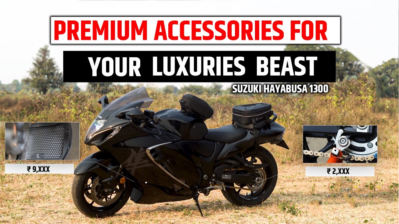 Best out of best accessories for Suzuki Hayabusa | Suzuki Hayabusa