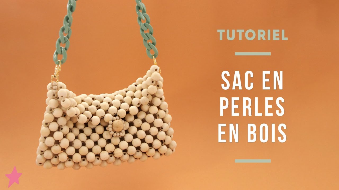 TUTORIEL | Sac en Perles - Créer un Sac à Main avec des Perles en Bois