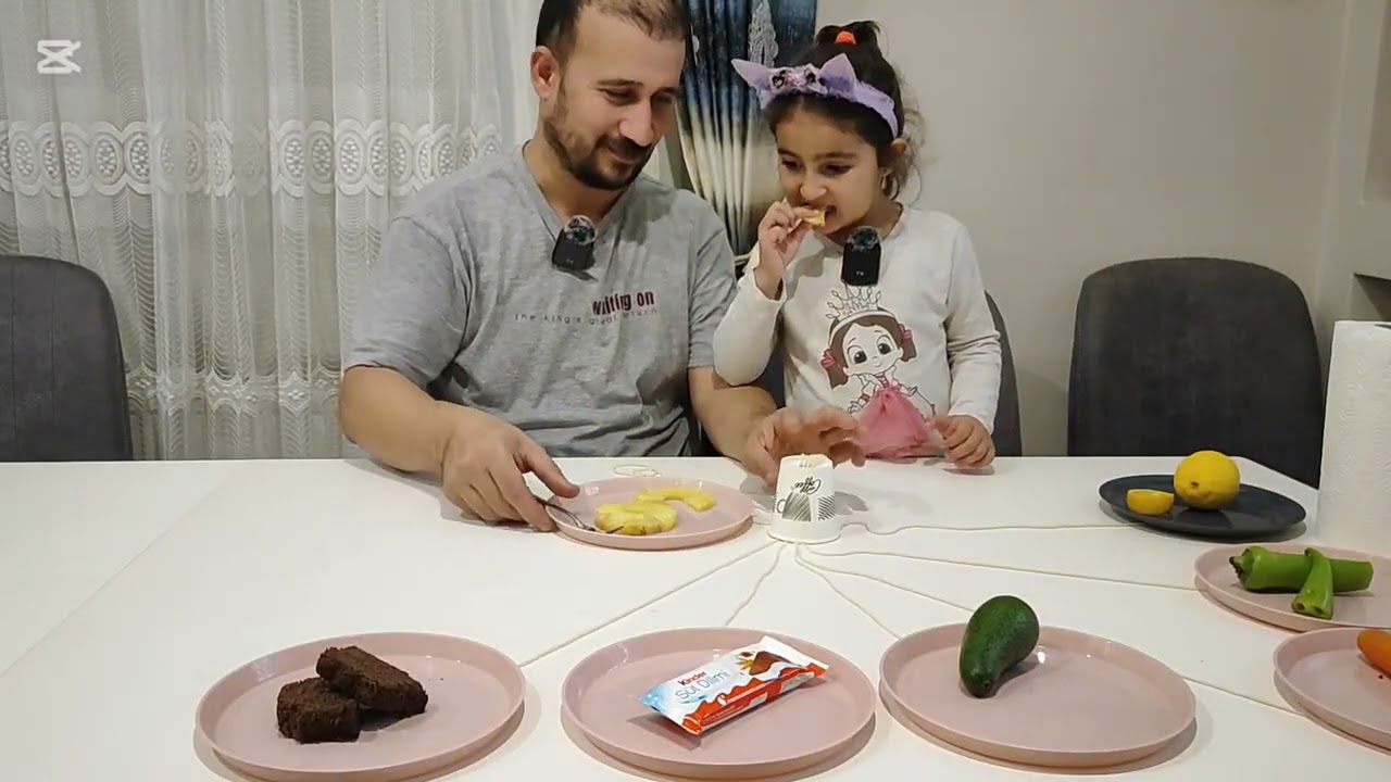 Baba Kız Yemek Challenge 😂 Sürpriz Tatlar ve Komik Anlar!