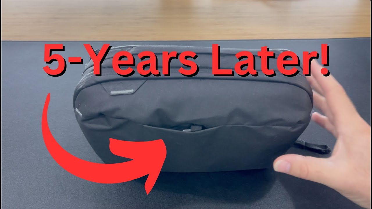 5 Years Later with Peak Design Wash Pouch Toiletry & Cosmetic Bags