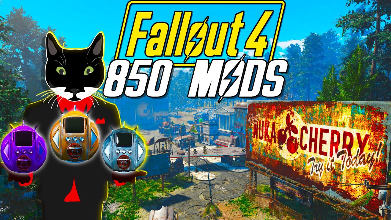 We Can Build! with 850 Mods In Fallout 4 - Magnum Opus