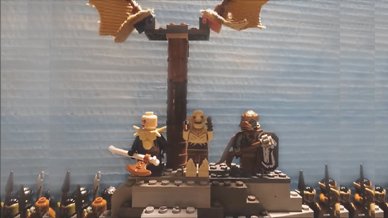 The Hobbit The Battle of the Five Armies; Attack the city clip