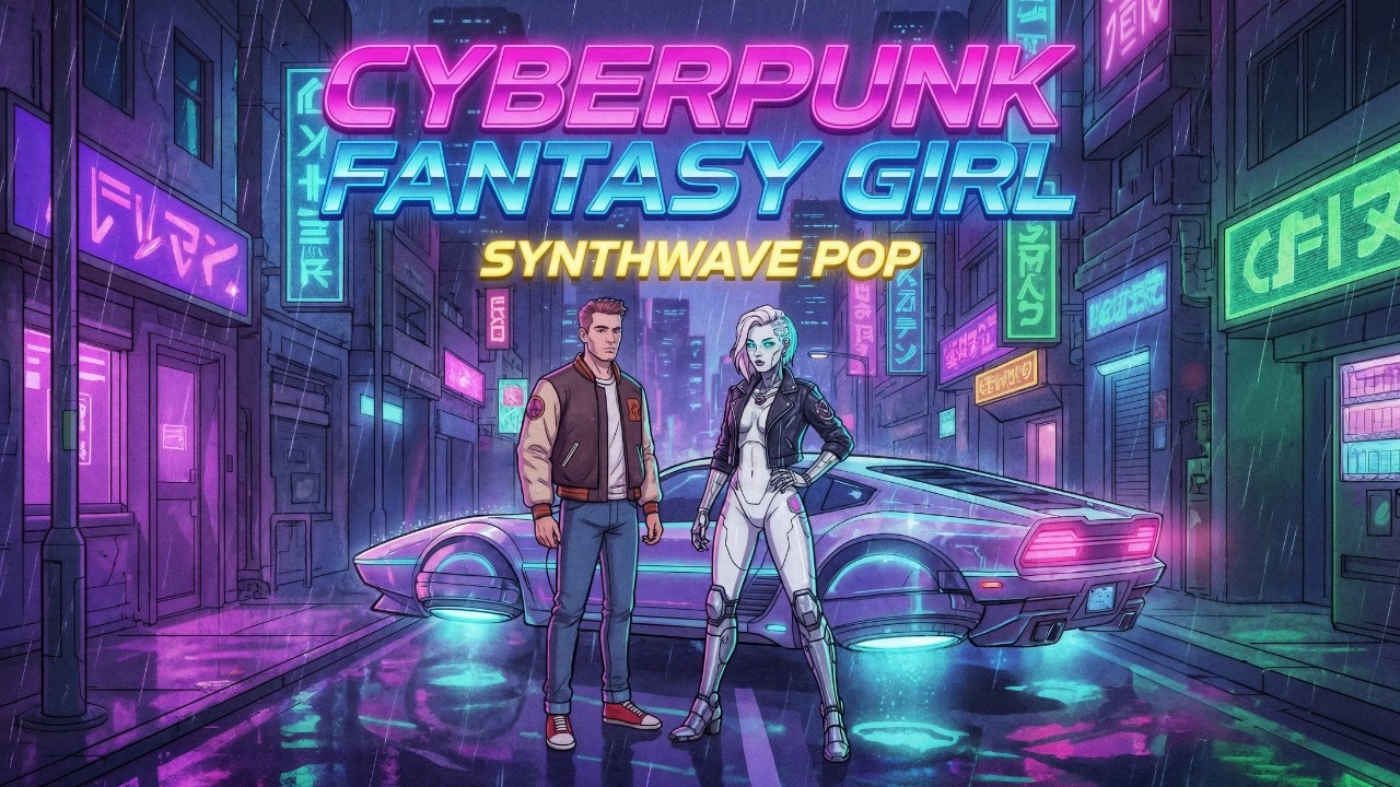 Cyberpunk Fantasy Girl | Synthwave Pop Anthem